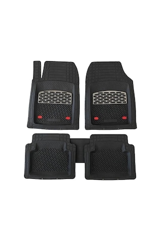 Hyundai Trajet Uyumlu 3d Havuzlu Paspas Takımı Safir Siyah Krom Karbon