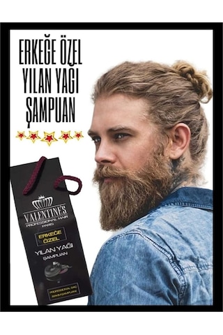 Valentines Professional Erkeğe Özel Yılan Yağı Şampuan 500 ML