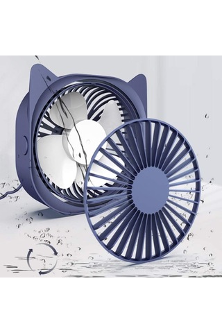 Mini Fan Usb Fan Ev Ofisi Desktop 3 Hızlı Elektrik Fan, Pembe