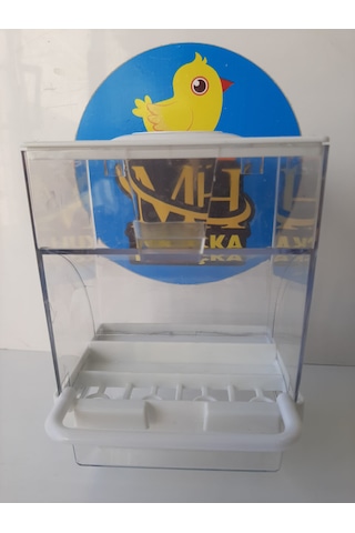 Mh Akıllı Yemlik Kuşlar İçin 10 x 7.5 x 16 CM 2 Adet