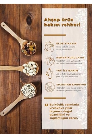 El Yapımı Zeytin Ağacı Tahta Kaşık 22 Cm Doğal Ahşap Mutfak Kaşığı Dayanıklı Servis Ve Yemek Kaşığı