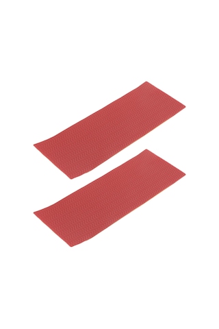 Homyl Kauçuk Ayakkabı Tabanları Tamir Yamaları Taban Koruyucu Kırmızı