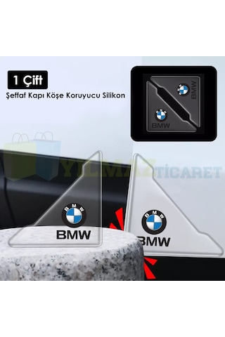 Bmw Logo Kapı Kenar Köşe Koruyucu Çarpma Çizilme Önleyici