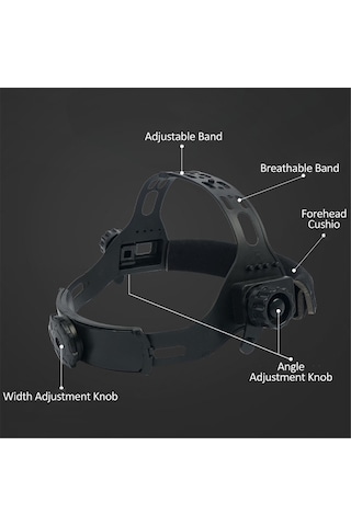 Vkemall Güneş Enerjili Otomatik Değişen 9-13 Seviye Işık Filtresi Gerçek Renk Weldmaske + Fener + 20 Koruyucu Cam