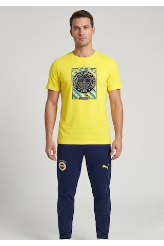 Fenerium Fenerbahçe Lisanslı Yetişkin Eşofman Takımı Sarı - Lacivert
