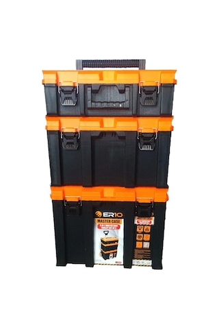 Er10 3 Lü Master Case Tekerlekli Takım Çantası Seti - Ern-3st00001