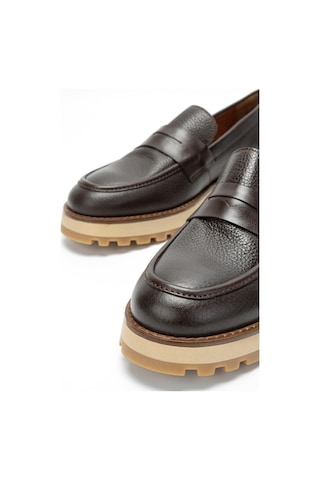 Valmenti Erkek Kahverengi Floter Hakiki Deri Loafer Ayakkabı 537 3374 Erk Ayk Sk23/24 Kahverengi