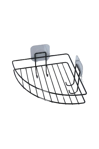 River World Yapışkanlı Banyo Köşe Rafı Ve Düzenleyici Çok Renkli