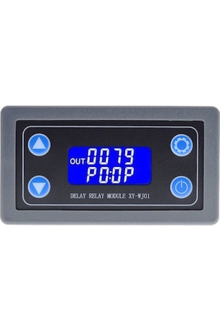 Xy-Wj01 Zamanlayıcı Röle Modül Dc 6-30V 1000W Anahtar Panel Tip