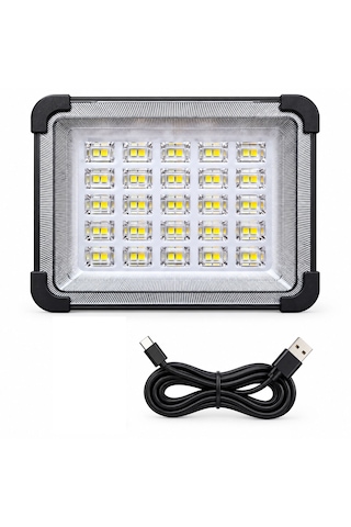 Led Projektör 100 Watt Renkli Rgb Uzaktan Kumandalı 100w