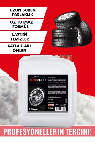 Auto Clinic 20 Kg Lastik Parlatıcı