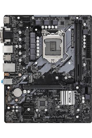 Asrock B560M-HDV Intel B560 5000 MHz (OC) DDR4 Soket 1200 mATX Anakart