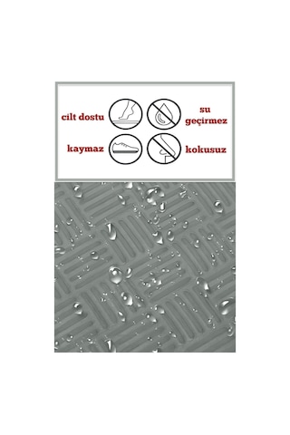 Eva Tatami Yumuşak Zemin Minderi 13 Mm Gri