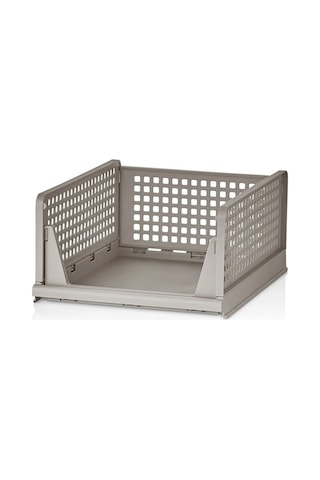 3'lü Kayar Raf Sistemi Dolap İçi Düzenleyici Çekmece Ve Çok Amaçlı Organizer Kahverengi