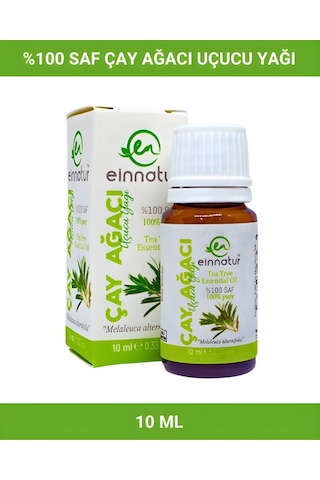 Einnatur Çay Ağacı Uçucu Yağı %100 Saf Melaleuca Alternifolia Essential Oil Tea Tree Oil 10 ML