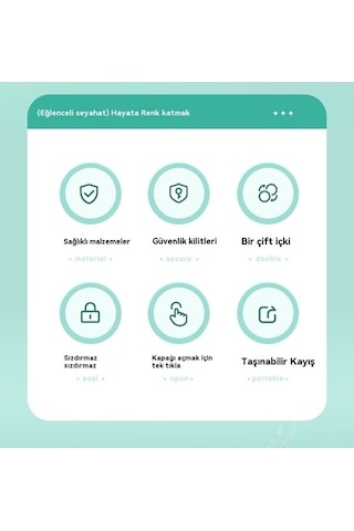 Createtech Yaratıcı Şeffaf Hasır Bardak - Mor, 6'lı Paket Mor