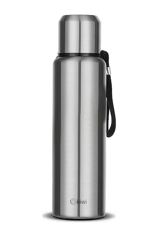 Kiwi Kt-8690 Çelik Termos 750 ML Çift Kat 304 Kalite Gümüş