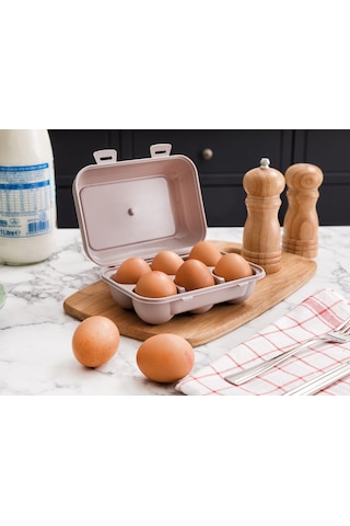 Madame Coco Quotidien 6-lı Yumurta Saklama Kabı 1ksakl0306a.mürdüm
