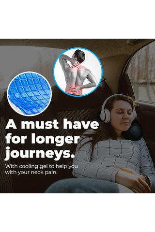 Simply Brands Jel Sogutmali Hafizali Köpük Bogun Yastigi