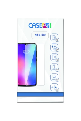 Xiaomi Mi 9 Lite Temperli Ekran Koruyucu Kırılmaz Cam