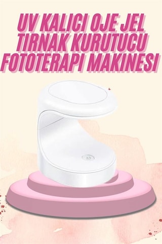 Gld-spt- Mini Taşınabilir Kalıcı Oje Jel Tırnak Kurutucu Fototerapi Makinesi