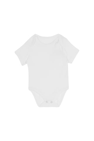 Bebek Kısa Kol Body Beyaz