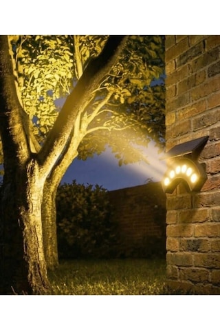 10watt Güneş Enerjili Duvar - Ağaç Apliği Solar Güneş Enerjili Led Bahçe Lambası - Aydınlatması, Günışığı Diğer
