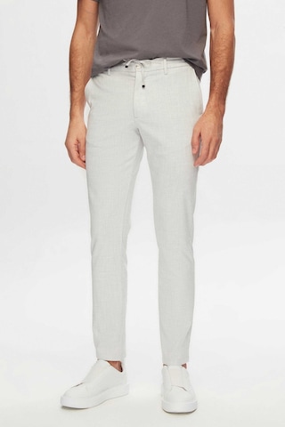 D's Damat Ds Damat Slim Fit Taş Beli Lastikli Bağcıklı Fermuarlı Likralı Rahat Jogger Pantolon 2HC03ORTJGR01 Taş