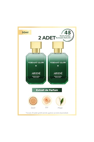 Aryene Verdant Glow Debut Kadın Parfüm 50 Ml 2 Adet Çiçek
