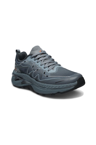 Volis Mm-26002 Gri Memory Foam Taban Bağcıklı Erkek Sneaker Ayakkabı Gri