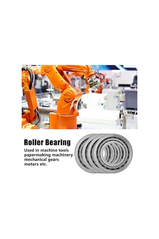 Jeehugo 32005 2007105e Tek Sütunlu Konik Rulman Seti, Yüksek Hızlı Dönüş, Otomobil Mekanik Dişliler İçin Çelik Malzeme 4 Adet