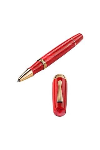 Montegrappa Elmo 02 Ventorum Auster Roller Kalem Ise2rrar 2 Kırmızı
