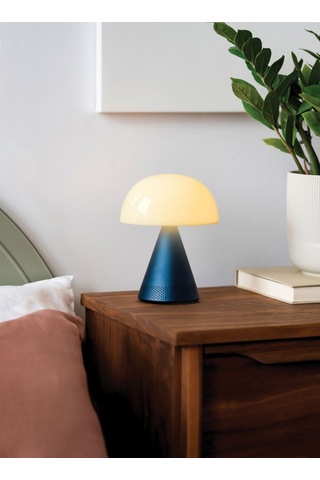 Lexon Mina L Led Lamba ve Bluetooth Hoparlör Lacivert Çok Renkli