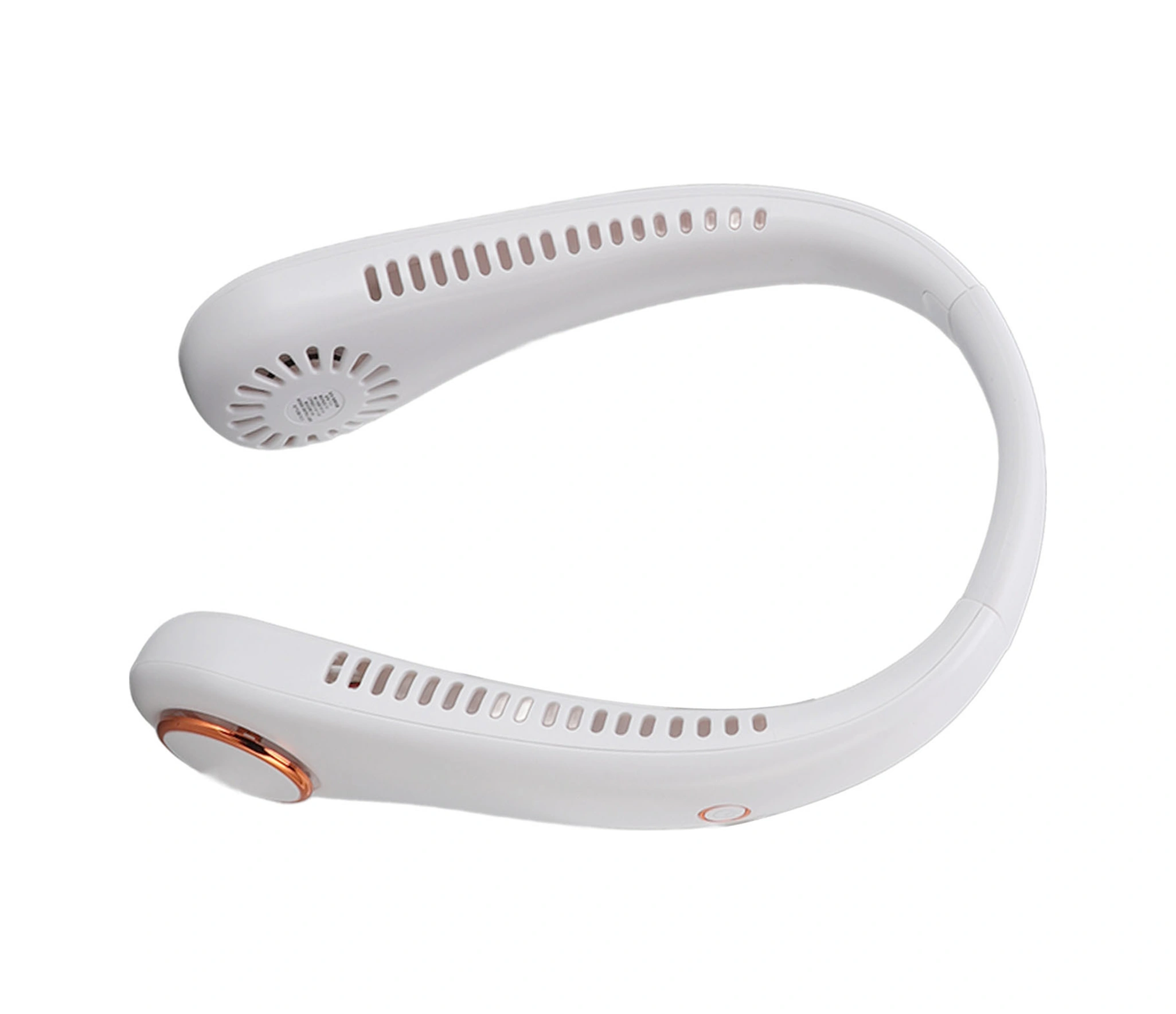 Geeroyoo Beyaz Boyun Bağlı Fan - 3 Hızlı Ayarlanabilir, 360 Soğutma, Saç Hasarı Yok, Usb Şarj Edilebilir, Taşınabilir Spor Ve Günlük Kullanım Beyaz