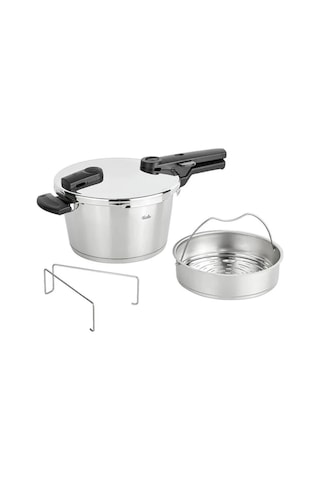 Fissler Vitaquick Black Düdüklü Tencere 4.5 LT