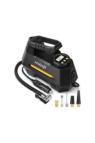 Mioji Mio 10 Taşınabilir 150PSI 12V 120 W Araç Hava Kompresörü Araba Lastik Hava Pompası