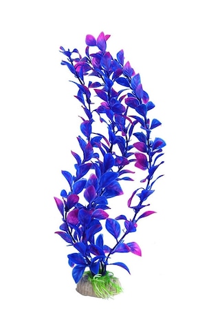 Sones 25 Cm Balık Tankı Simülasyon Su Bitkileri Akvaryum Balık Tankı Dekorasyon Plastik Su Bitkileri