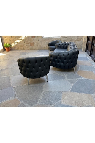 Tekli Berjer, Deri Ofis Büro Koltuğu Imalattan Siyah