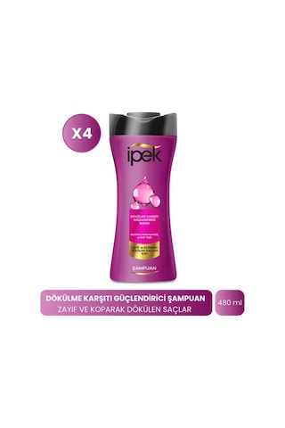 İpek Biotin & Niacinamide & Hint Yağı Zayıf Ve Saçlar İçin Şampu PKT.IPEK.014