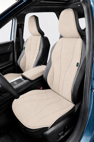Bod Renault Boreal Oto Koltuk Koruyucu Kılıf 2026-sonrası Latmos Serisi Bej