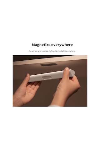 Xiaomi Aqara Led Gece Lambası İnsan Vücudu Indüksiyon Ev Başucu Lambası İlk Bakım Lambası Dolap Ücretsiz Kablolama Uzun Işık Çubuğu Beyaz