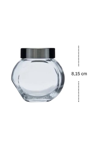 Paşabahçe 12'Li Metal Kapaklı Cam Mini Baharatlık Seti