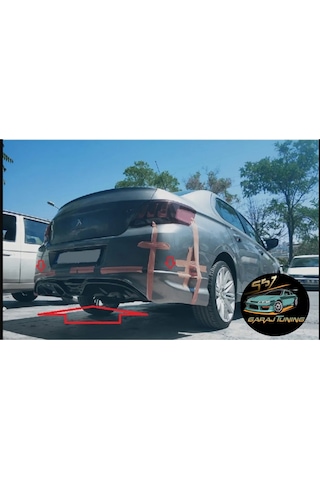 Peugeot 301 Arka Tampon Eki Fiberglass Boyasız