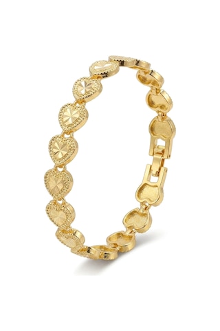 Moncuk Design Amorette 24k Gold Kaplama 8 Mm Kadın Bileklik 3351kbv5d13 Sarı