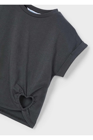 Mayoral Kız Çocuk Crop T-shirt 3006m Antrasit