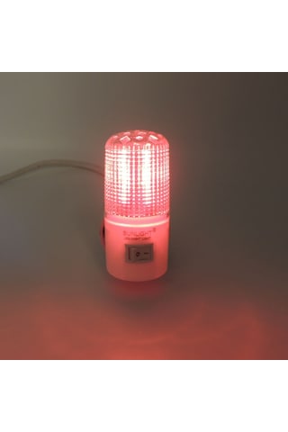 Kısa Led Gece Lambası 0,5W Tasarruflu Işıklı Fişli Düğmeli