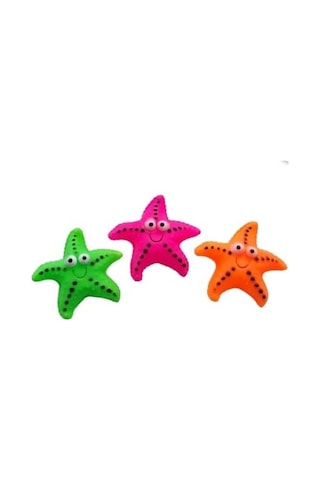 Köpekler İçin Denizyıldızı Figürlü Çiğneme Oyuncağı Tdrtr Çok Renkli