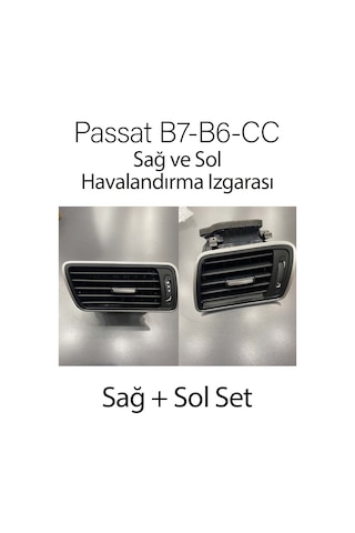 Vw Passat B7-b6-cc 2005-2016 Yan Havalandırma Izgarası Sağ+sol