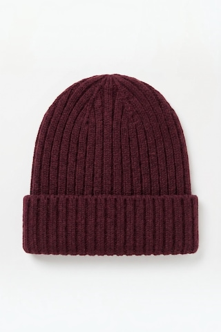 Moibody Unisex Örgü Bere - Yumuşak Dokulu Sıcak Tutan Bere Bordo Bordo Kırçıllı Bordo Kırçıllı