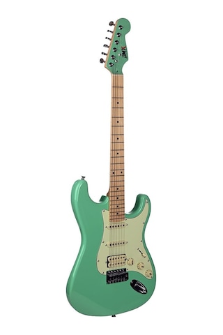 Dmx Guitars Deg100 Hss Ssg Elektro Gitar Satin Surf Green